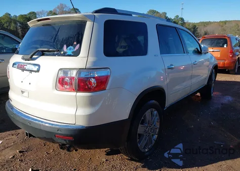 2010 GMC Acadia Slt-2 from USA, damaged, VIN 1GKLRNED9AJ147283